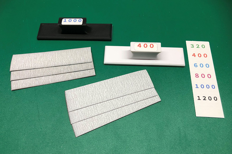 模型製作用ペーパーヤスリベース台座 Shave D