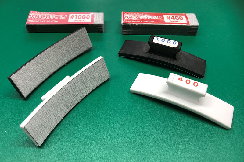 模型製作用ペーパーヤスリベース台座 Shave D